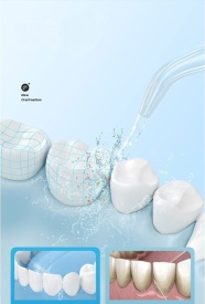 Портативен орален душ с 5 режима на работа и 5 приставки за почистване