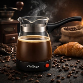 ☕ Кафеварка Cheffinger 0,5 л – компактна, практична и надеждна