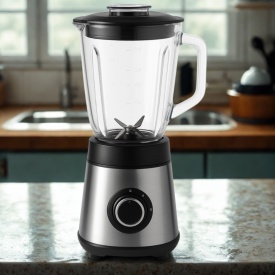 Блендер Muhler, 500W, 1.5 л, стъклена канаБлендер Muhler, 500W, 1.5 л, стъклена кана - Img 4