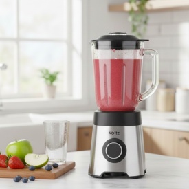 Блендер Oliver Voltz OV51162E 800W – Силна мощност, стъклена кана и надеждност за всеки ден