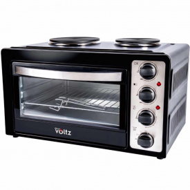 Готварска печка Voltz OV51441D45 с 2 котлона-1000W\600W, 45 литра