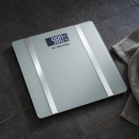 Дигитален Кантар Rosberg с Bluetooth – Интелигентен Анализ на Теглото и Телесна Маса до 180кг