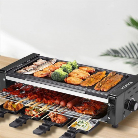 Електрическа скара, Регулируем термостат 1500W - TV794