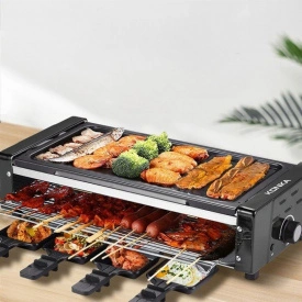 Електрическа скара, Регулируем термостат 1500W - TV794