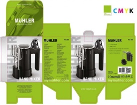 Миксер Muhler MX-300, 300W с включена стойка за съхранение
