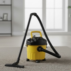 Мощна Прахосмукачка за Сухо и Мокро Почистване KraftRoyal RL238 – 10л Контейнер и Стабилна Всмукателна Сила