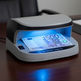 Мултифункционален UV детектор за фалшиви пари