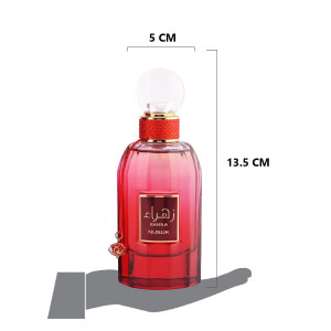 Оригинален Арабски дамски парфюм Zahra Nusuk Eau De Parfum 100 ml - Img 2