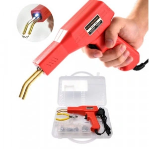 Пистолет за лепене на пластмаса StapleMaster, 50W + 200 скоби