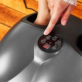 Ролков масажор QCV за крака с въздушно налягане с функция за нагряване Made in Germany