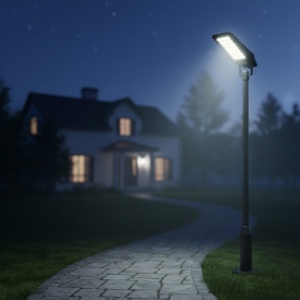 Соларна улична лампа Louis Yartton LY – мощно осветление без електричество 1200W, 1600W и 2000W