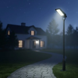 Соларна улична лампа Louis Yartton LY – мощно осветление без електричество 1200W, 1600W и 2000W
