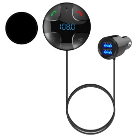 Хендсфри mp3/ bluetooth плеър с двойно USB, за автомобил с радио приемник