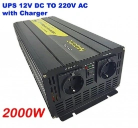 Eaglestar UPS Инвертор със зарядно, чиста синусоида 12V-500W, 1000W, 1500W и 2000W