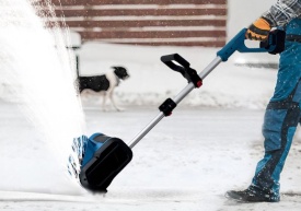 Акумулаторен снегорин 21 V