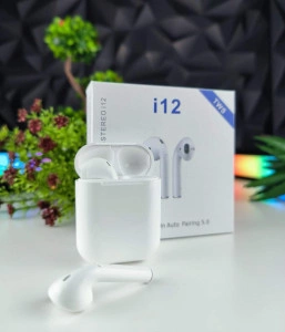 Безжични слушалки - Bluetooth - i12 TWS
