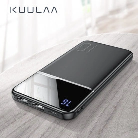 Външна батерия Power bank 10000 mAh KUULAA - Ултра тънка
