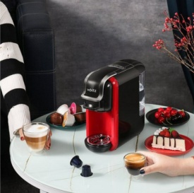 Еспресо машина поддържа различни видове капсули от Voltz Еспресо машина поддържа различни видове капсули от Voltz 