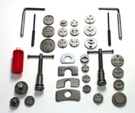 Комплект инструменти за смяна на накладки – 35 части за професионална и домашна употреба