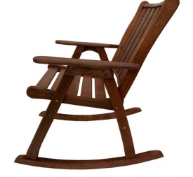 Люлеещ се стол Muhler Meranti – Стил и уют от естествено дърво 