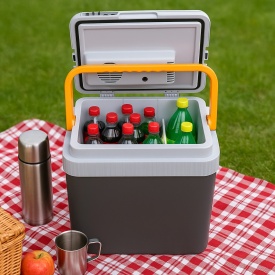 Преносима хладилна кутия Oliver Voltz 24L – Активно охлаждане и затопляне