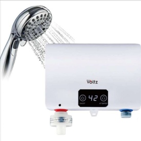 Проточният бойлер Voltz OV57100G, 5500W, до 55° Сензорен панел