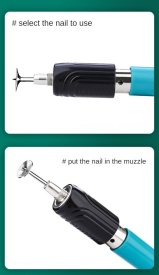 Ръчен пистолет за стоманени пирони - пистолет за нитове