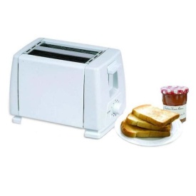 Тостер за хляб Rosberg R51440A, 750W, 2 филийки, б степени