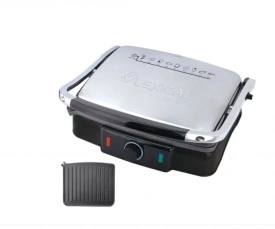 Тостер преса за сандвичи и грил, Lexical LSM-2507, 2200W, гранитни плочи