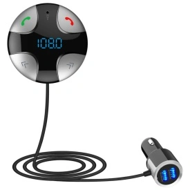 Хендсфри mp3/ bluetooth плеър с двойно USB, за автомобил с радио приемник
