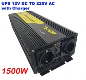 Eaglestar UPS Инвертор със зарядно, чиста синусоида 12V-1500W