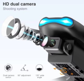 HD 4K Дрон с две камери K3 E99 PRO DRONE