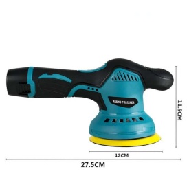 Автоматична полираща машина, 2 12V акумулатора, безжична, преносима, 2500-5000 об./мин., 8 скорости