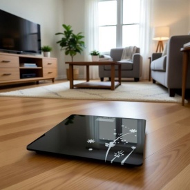 Кантар за тегло дигитален Rosberg, LCDекран, 180кг.