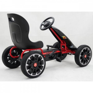 Картинг с меки гуми ABARTH PEDAL GO KART FS-2972 - Img 2