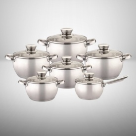 Комплект тенджери Bohmann – 2.1 л, 2.9 л, 3.9 л, 5.1 л, 6.6 л