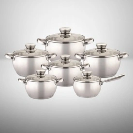 Комплект тенджери Bohmann – 2.1 л, 2.9 л, 3.9 л, 5.1 л, 6.6 л