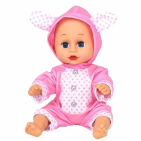 Кукла Бебе Зайче с 4 звука