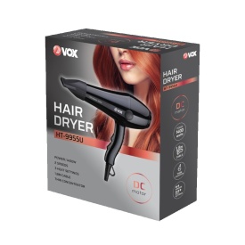 Професионален сешоар 2200W AC Pro с Йонизация, Концентратор и Дифузер - Img 2