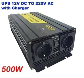 Eaglestar UPS Инвертор със зарядно, чиста синусоида 12V-500W