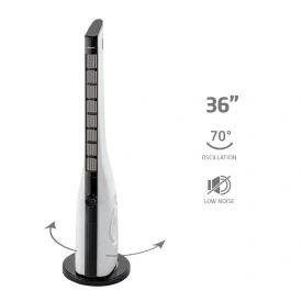 Вентилатор кула 36", 50W, Slim – Елегантно охлаждане за всеки дом или офис