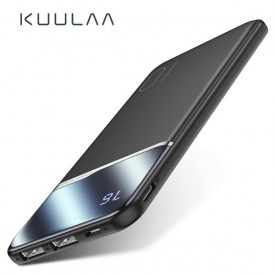 Външна батерия Power bank 10000 mAh KUULAA - Ултра тънка 