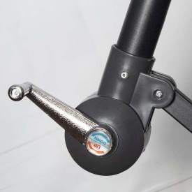 Градински чадър Muhler U1003 – 3 метра, с манивела и стойка