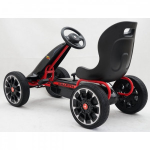 Картинг с меки гуми ABARTH PEDAL GO KART FS-2972 - Img 3