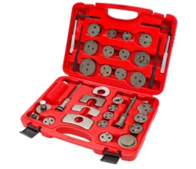 Комплект инструменти за смяна на накладки – 35 части за професионална и домашна употреба