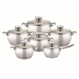Комплект тенджери Bohmann – 2.1 л, 2.9 л, 3.9 л, 5.1 л, 6.6 л