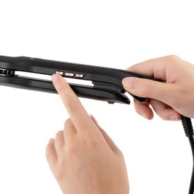 Преса за изправяне на коса Muhler MHS-777 – Професионални резултати у домаПрофесионална турмалинова преса за коса с йони, за всички типове коса (Copy 1)