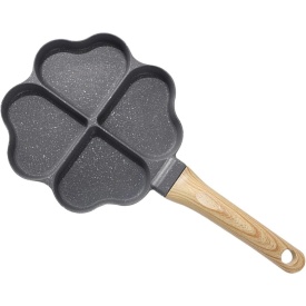 Тиган за пържене на яйца, палачинки, пържени картофи, индукция сърце