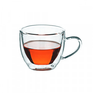 Чаша с двойно дъно за кафе-300ml - Img 2