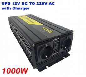 Eaglestar UPS Инвертор със зарядно, чиста синусоида 12V-1000W